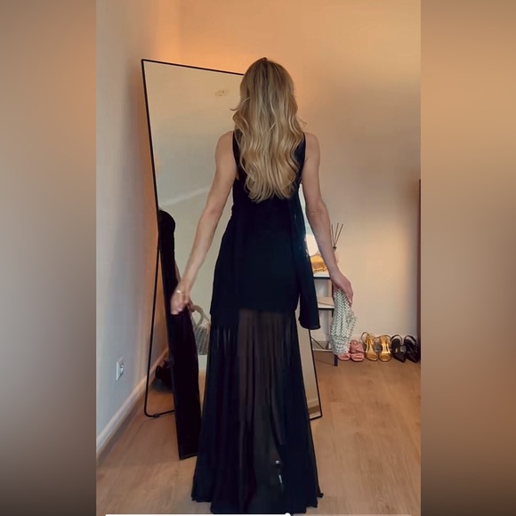 ZARA TRANSPARENT COMBINATION DRESS - Picture 7 of 16